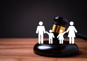 Family Law. The Family And Child Law Concept.